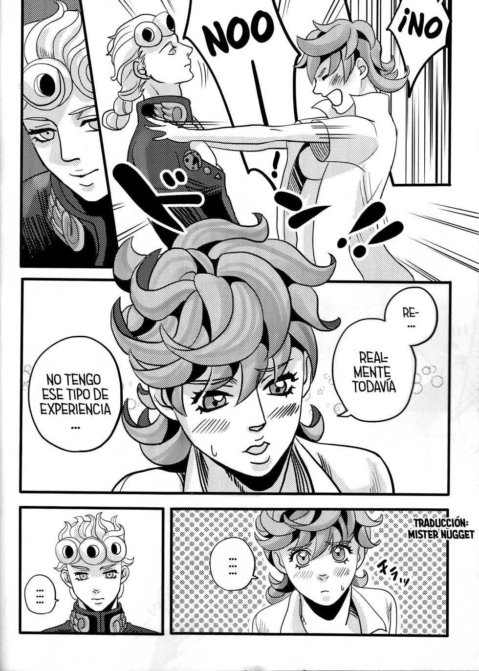 (Golden Blood 10) [Nu (Nu)] GIORNO x TRISH (JoJo's Bizarre Adventure) [Spanish] [Mister Nugget] - Page 16