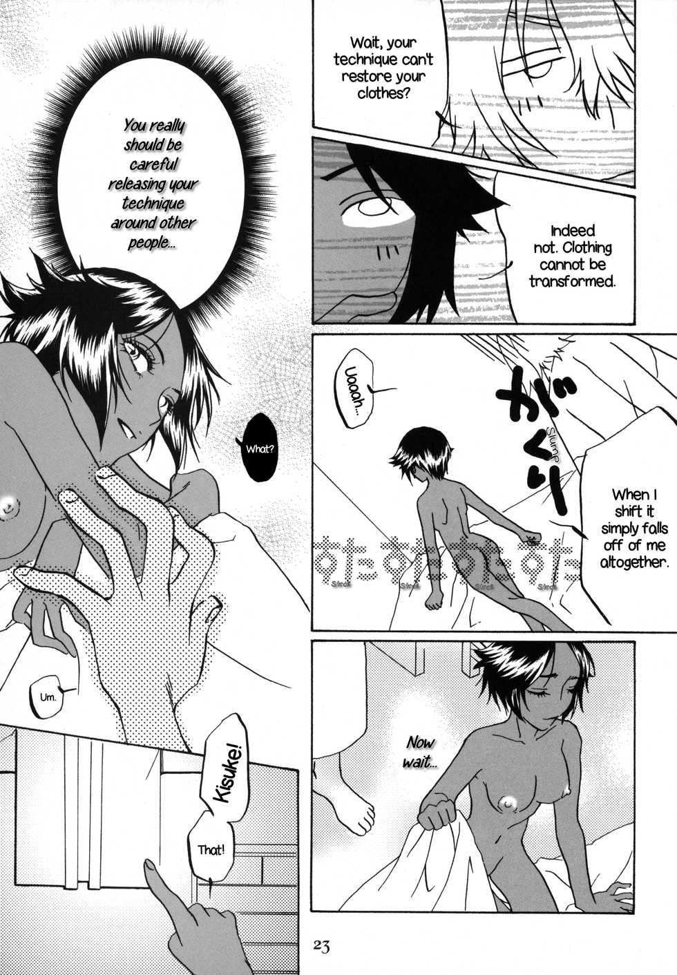 (C77) [Orange Shortcake (Tomo Kondo)] Kinuginu Kinuginu | The Morning After (Bleach) [English] [EHCOVE] - Page 22