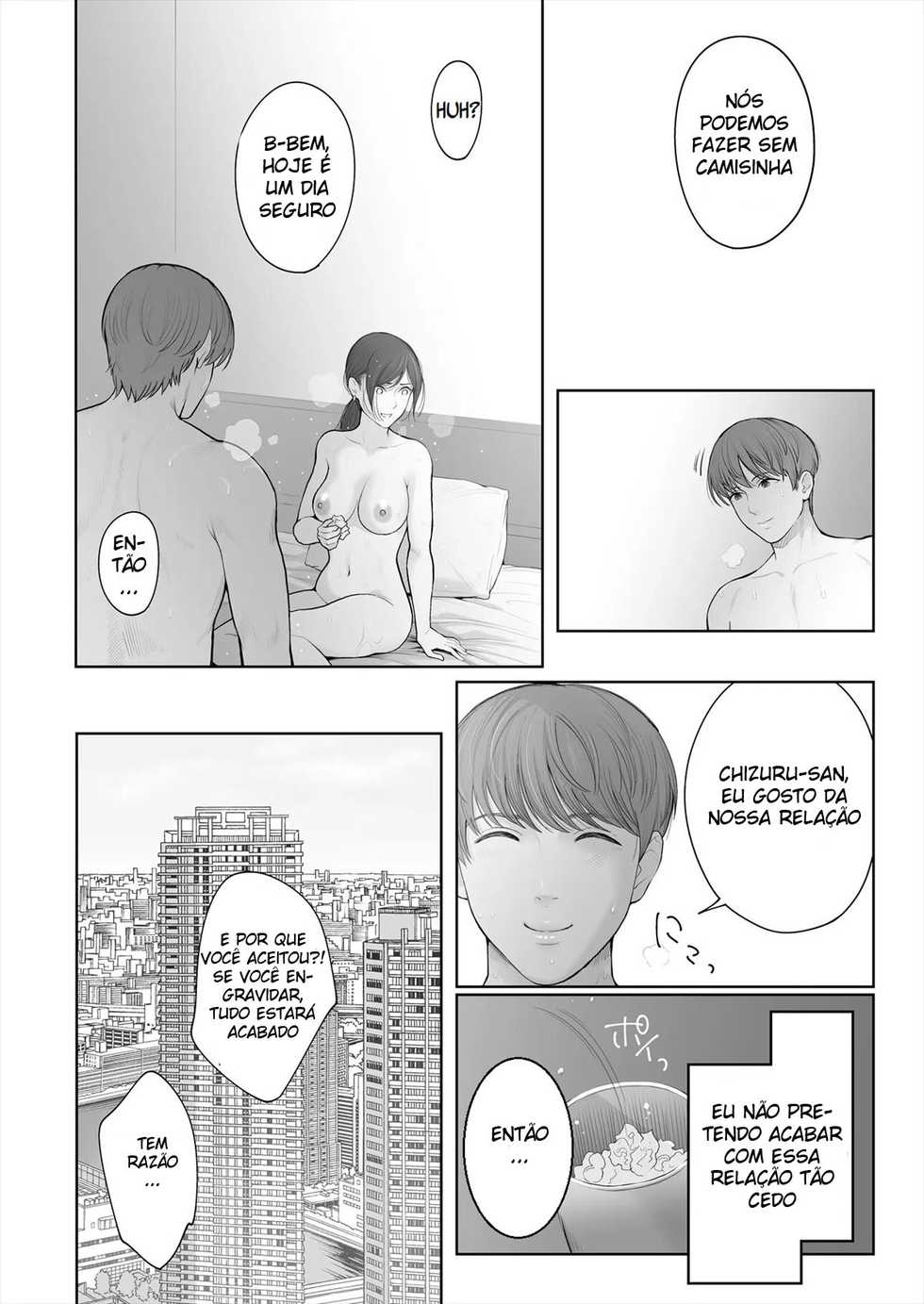[E☆Roman Koubou (Edogawa Roman)] Hoka no Otoko to Kekkon Shitara Anata no Kodane Kureru? [Portuguese-BR] [Mundo Hentai] [Digital] - Page 21