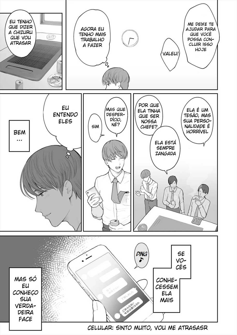 [E☆Roman Koubou (Edogawa Roman)] Hoka no Otoko to Kekkon Shitara Anata no Kodane Kureru? [Portuguese-BR] [Mundo Hentai] [Digital] - Page 22