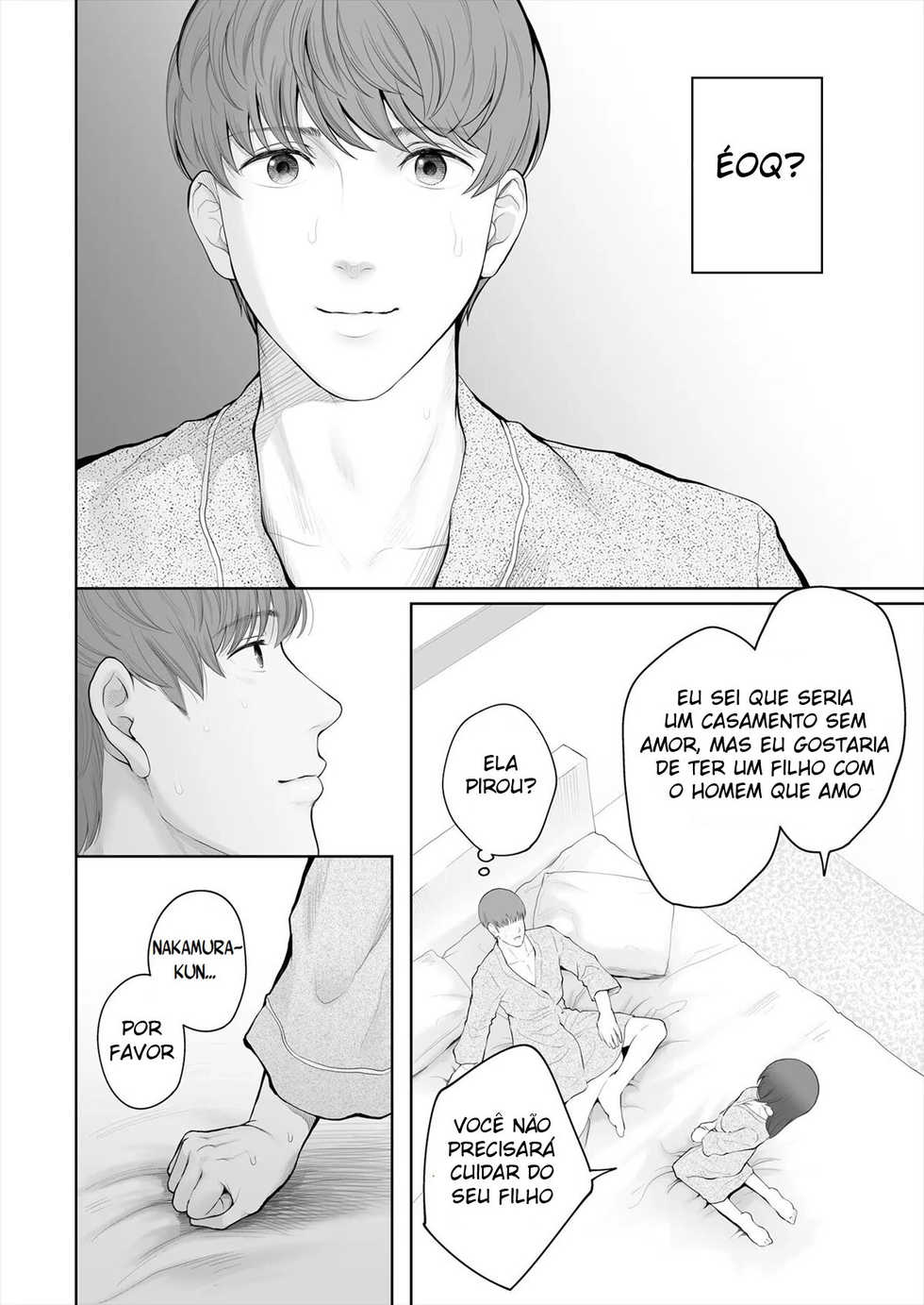 [E☆Roman Koubou (Edogawa Roman)] Hoka no Otoko to Kekkon Shitara Anata no Kodane Kureru? [Portuguese-BR] [Mundo Hentai] [Digital] - Page 33