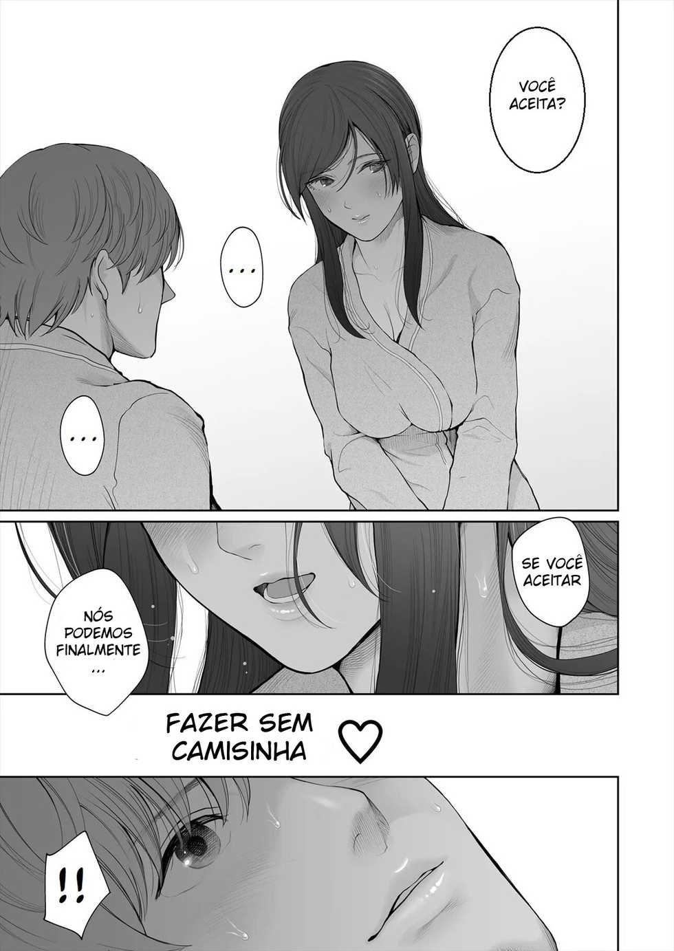 [E☆Roman Koubou (Edogawa Roman)] Hoka no Otoko to Kekkon Shitara Anata no Kodane Kureru? [Portuguese-BR] [Mundo Hentai] [Digital] - Page 34