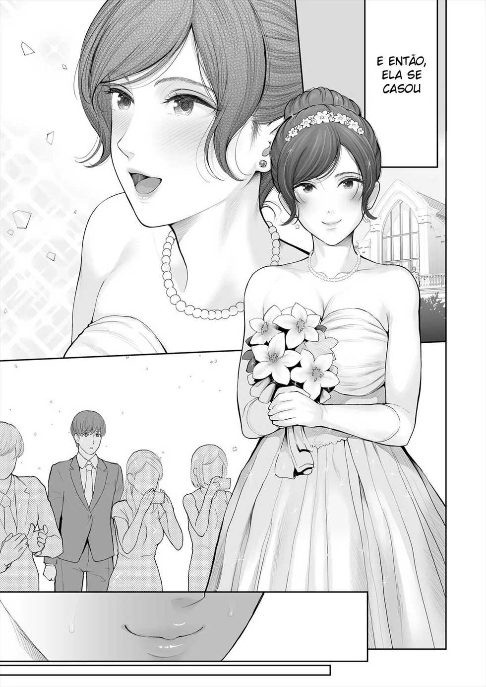 [E☆Roman Koubou (Edogawa Roman)] Hoka no Otoko to Kekkon Shitara Anata no Kodane Kureru? [Portuguese-BR] [Mundo Hentai] [Digital] - Page 36