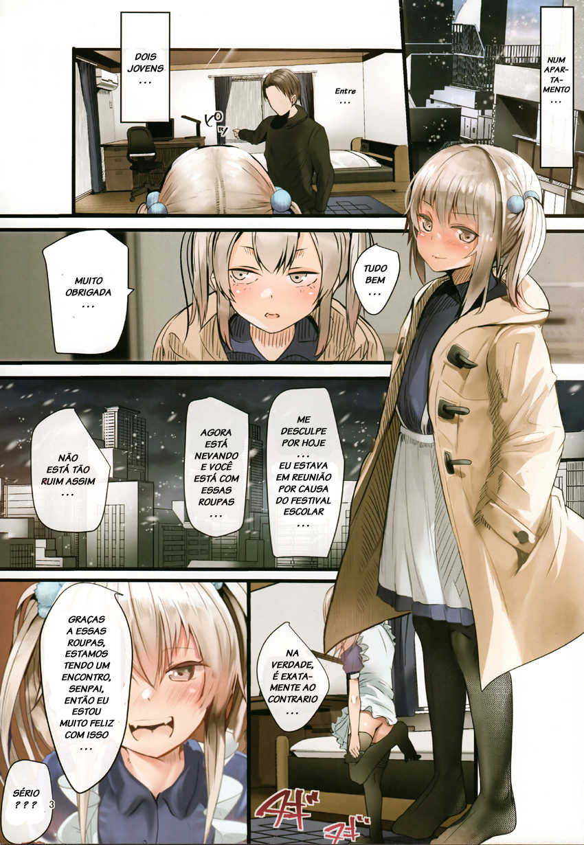 (C93) [Calm Atmosphere (Shinya)] Bukatsudo no kohai wa otokonoko [Portuguese-BR] - Page 2