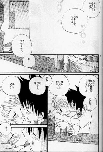 [Cocoon (Mizuuchi Mayuko)] Kiss no Sekai (Digimon Adventure 02) - Page 10