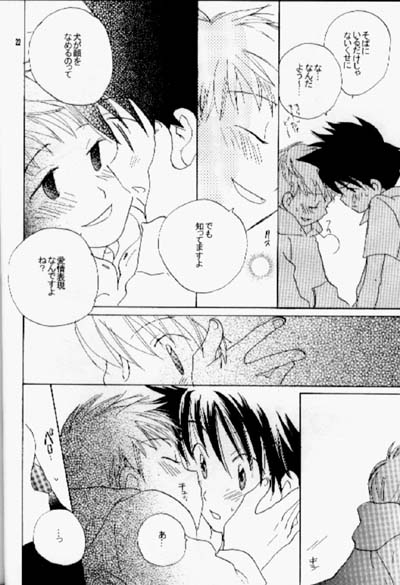 [Cocoon (Mizuuchi Mayuko)] Kiss no Sekai (Digimon Adventure 02) - Page 21