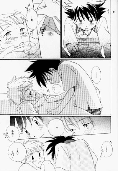 [Cocoon (Mizuuchi Mayuko)] Kiss no Sekai (Digimon Adventure 02) - Page 26