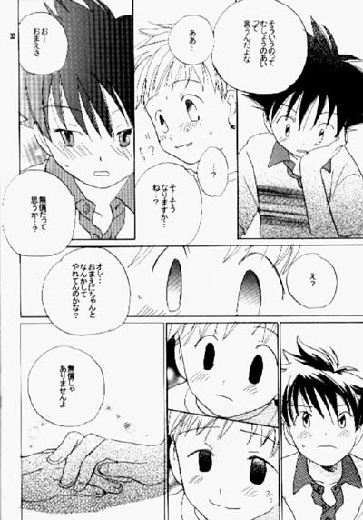 [Cocoon (Mizuuchi Mayuko)] Kiss no Sekai (Digimon Adventure 02) - Page 31