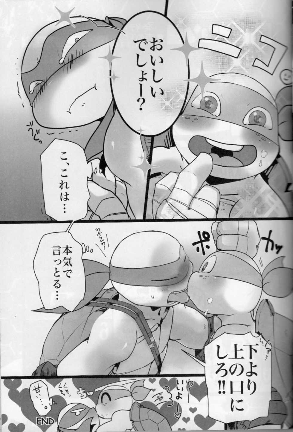 [HONEY LUSH] Michelangelo x Leonardo Anthology (Teenage Mutant Ninja Turtles) [japanese] - Page 19