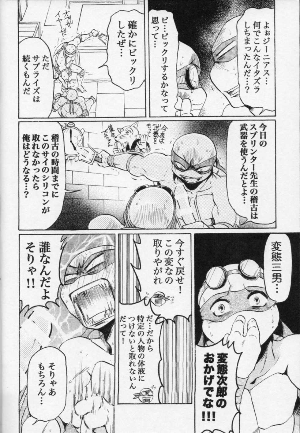 [jagatomaland] VIORED+ (Teenage Mutant Ninja Turtles)  [Japanese] - Page 9