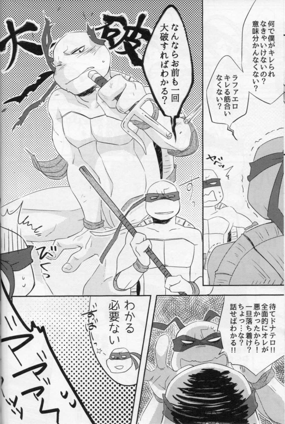 [jagatomaland] VIORED+ (Teenage Mutant Ninja Turtles)  [Japanese] - Page 27