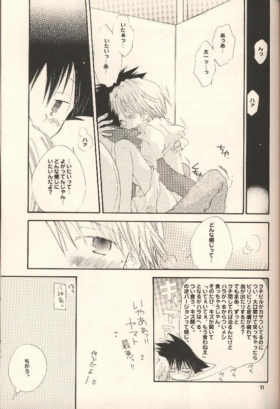 [Gekkou Touzoku, PIKAPIKA (Nobi Nobita, Takahashi Mako)] Iya Yo Dame Yo Gaman Nasatte. (Digimon Adventure 02) - Page 16