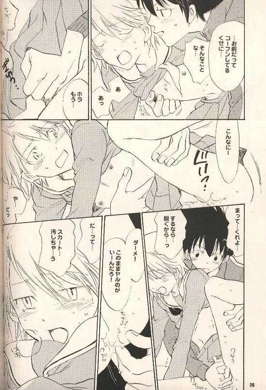 [Gekkou Touzoku, PIKAPIKA (Nobi Nobita, Takahashi Mako)] Iya Yo Dame Yo Gaman Nasatte. (Digimon Adventure 02) - Page 25