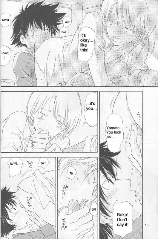 [Gekkou Touzoku (Nobi Nobita)] Bedroom kara Ai o Komete (Digimon Adventure 02) [English} - Page 15