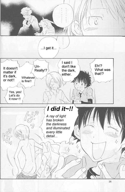 [Gekkou Touzoku (Nobi Nobita)] Bedroom kara Ai o Komete (Digimon Adventure 02) [English} - Page 25