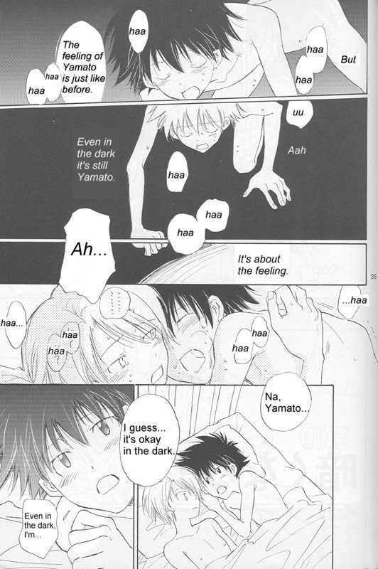 [Gekkou Touzoku (Nobi Nobita)] Bedroom kara Ai o Komete (Digimon Adventure 02) [English} - Page 34