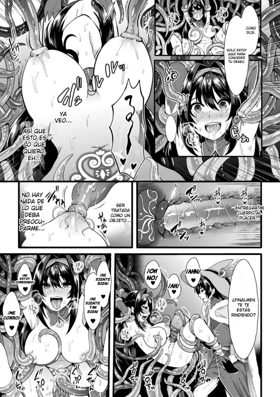 [Torikawa] Witch Avatar's revenge (2D Comic Magazine TS Jibun Heroine mou Hitori no Ore ga Erosugite Gaman Dekinee! Vol. 1) [SPANISH] [DESCAVELLADO] [Digital] - Page 18