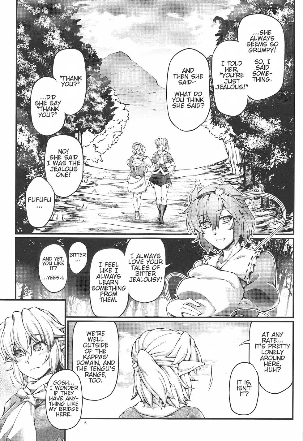 (C97) [Kougeki (Ootsuki Wataru)] SatoPar Outdoor | SatoParu Outdoors (Touhou Project) [English] {HookTL} - Page 4