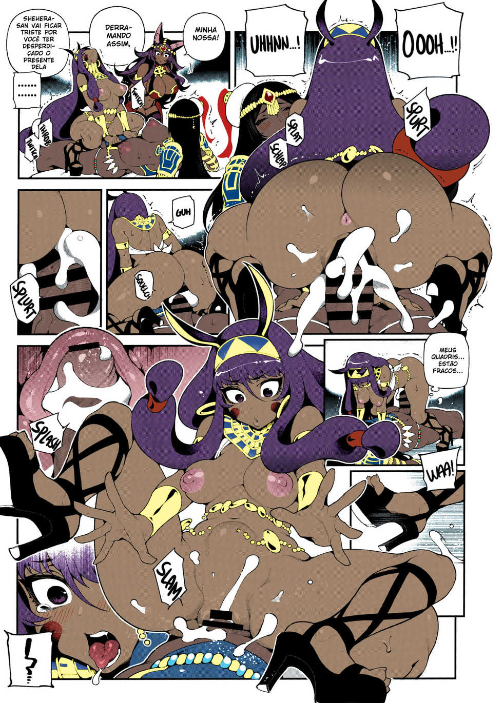 (C96) [Bear Hand (Fishine, Ireading)] CHALDEA MANIA - Trio Brown (Fate/Grand Order) [Portuguese-BR] [Ninjaboy] - Page 12