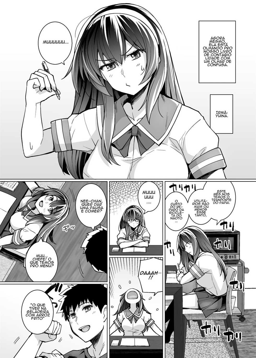 [Royal Bitch (haruhisky)] Ane wa Oyaji ni Dakareteru | A minha irmã dorme com o meu pai [Portuguese-BR] [hentaikai.com] [Decensored] [Digital] - Page 4