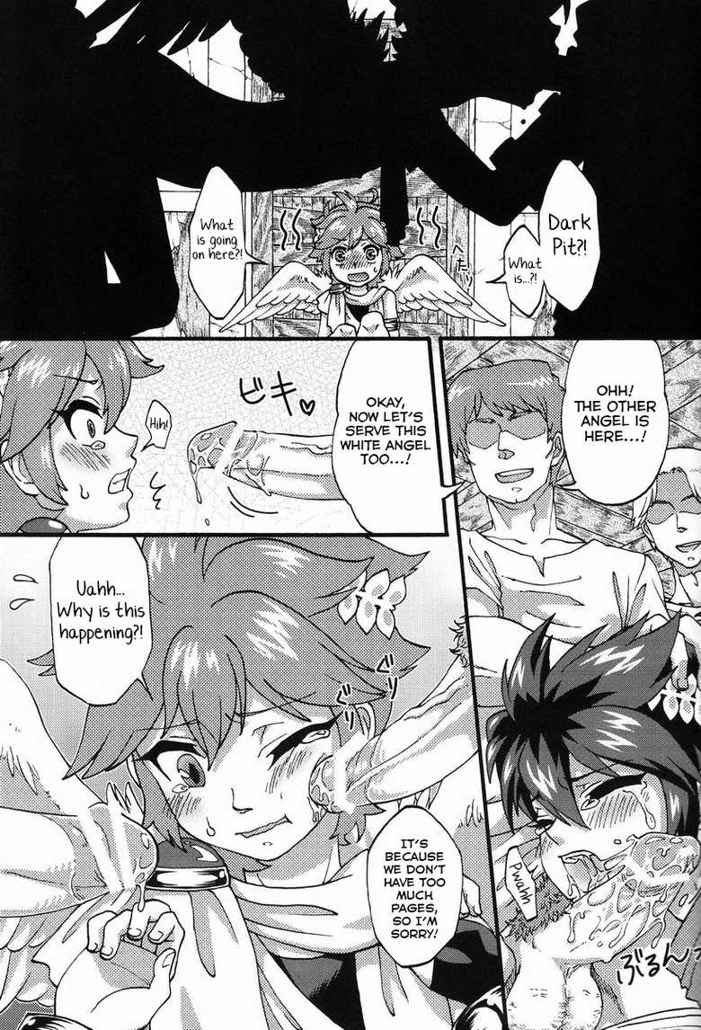 (C84) [Karasuma Pink Higashiiru (Karasuma Pink)] Niwa ni wa 2-wa Niwatori ga Iru (Kid Icarus) [English] [Yuuta's Blog] - Page 24