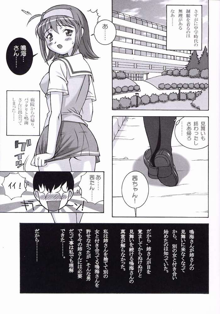 (C62) [DOUDANTSUTSUJITOMONOKAI, Nagugoya, Doudantsutsuji, Kagurazaka Nagu] Akane Genri Shugi (Kimi ga Nozomu Eien) - Page 3