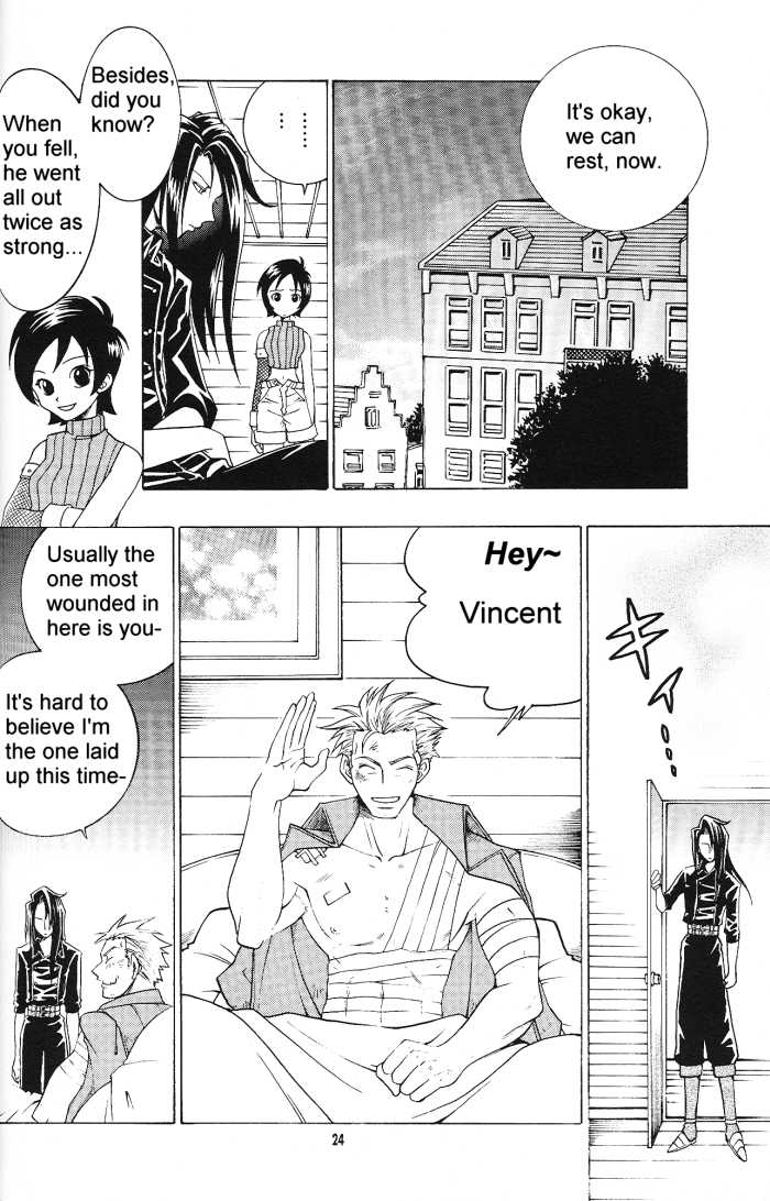 (C72) [K.HARUKA (K. Haruka)] CARDINAL RED (Final Fantasy VII) [English] - Page 22