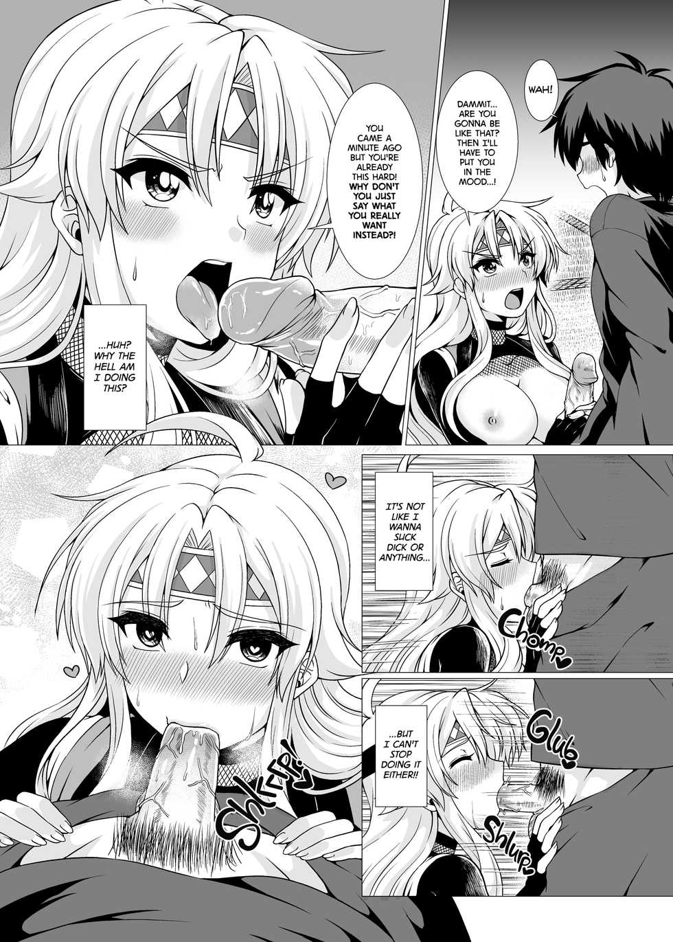 [Murasakiiro Orange] Inka Ranman ~Youshi Bitai no Yami no Shinobi, Kyousei Nyotaika~ | Lewd Flower Bloom! Flirtatious Ninja Thrown into a Woman's Body! (Puyo Puyo) [English] {2d-market.com} [Decensored] [Digital] - Page 19