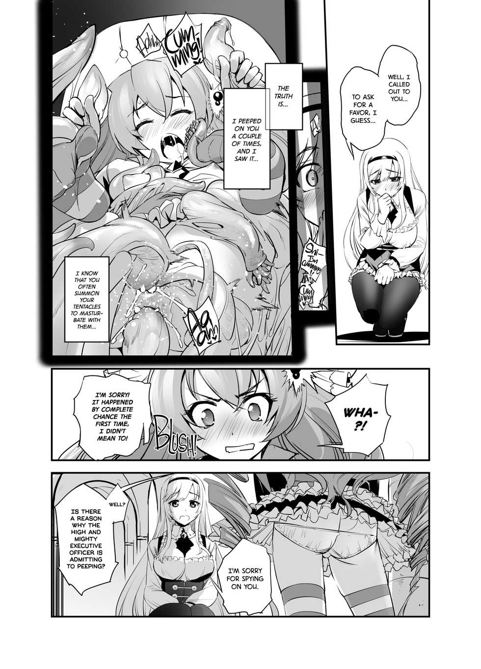 [G-Power! (SASAYUKi)] Anna to Majo no Shokushu Yuugi | Anna and the Witch's Tentacles (Sennen Sensou Aigis) [English] {2d-market.com} [Decensored] [Digital] - Page 3