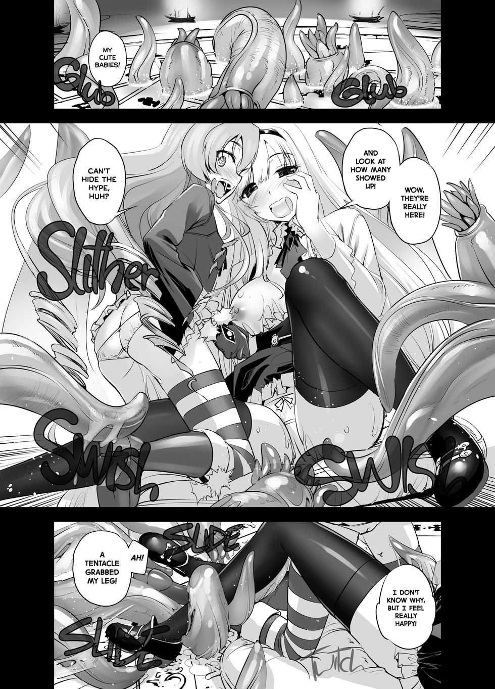 [G-Power! (SASAYUKi)] Anna to Majo no Shokushu Yuugi | Anna and the Witch's Tentacles (Sennen Sensou Aigis) [English] {2d-market.com} [Decensored] [Digital] - Page 11