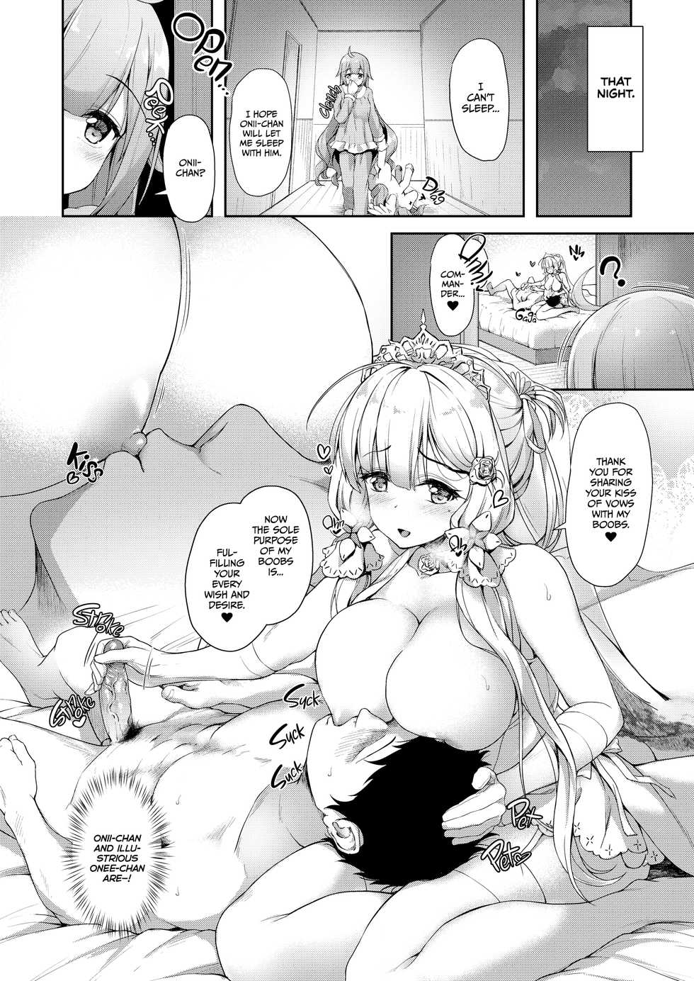 [Yusaritsukata (Awayume)] Watashi no Kawaii Onii-chan | My Lovely Commander (Azur Lane) [English] {2d-market.com} [Decensored] [Digital] - Page 3