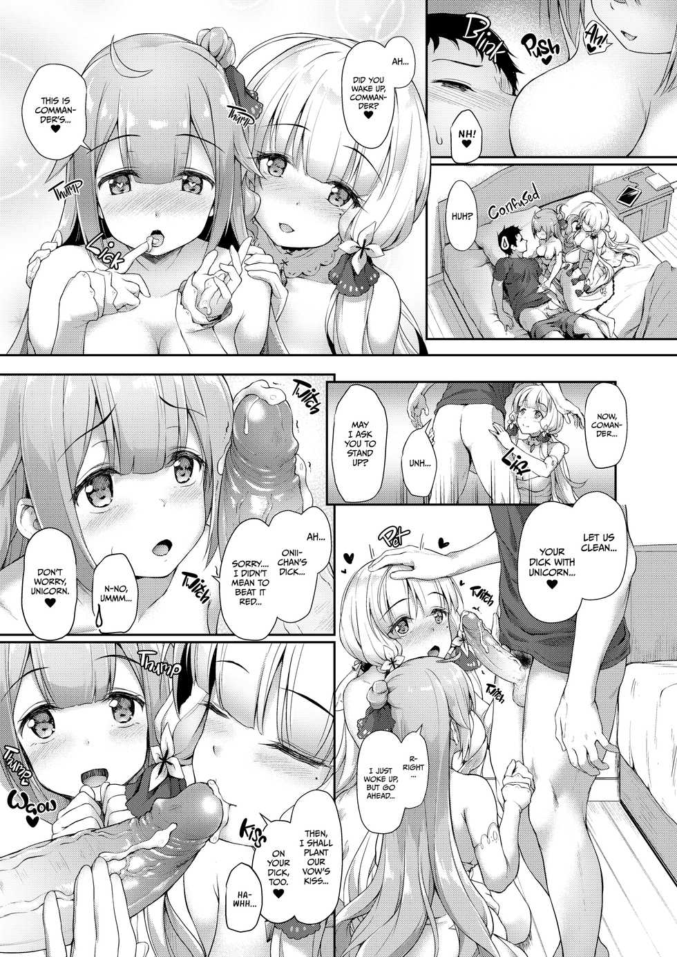 [Yusaritsukata (Awayume)] Watashi no Kawaii Onii-chan | My Lovely Commander (Azur Lane) [English] {2d-market.com} [Decensored] [Digital] - Page 12
