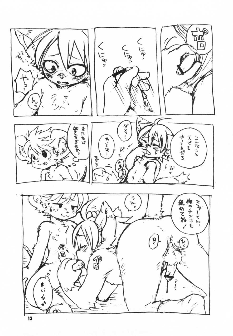 (C78) [KPTM'S (Kurotsuki Kyouto)] Kitsch! - Page 12