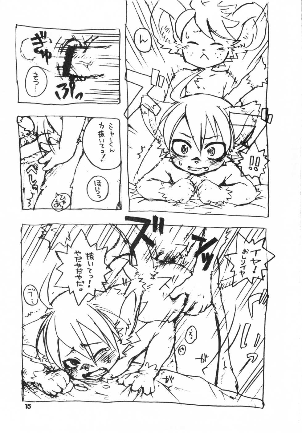 (C78) [KPTM'S (Kurotsuki Kyouto)] Kitsch! - Page 14