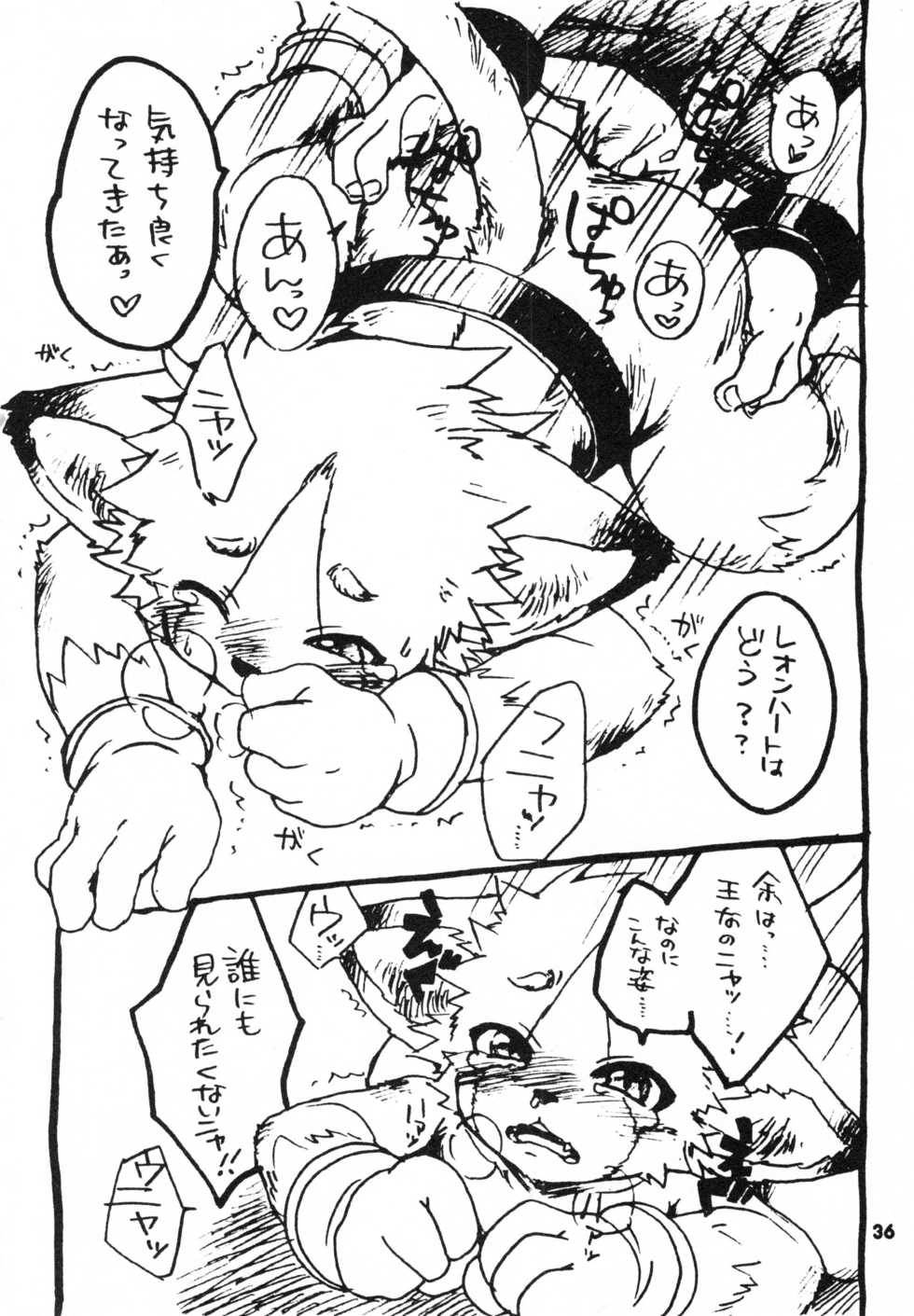 (C78) [KPTM'S (Kurotsuki Kyouto)] Kitsch! - Page 35