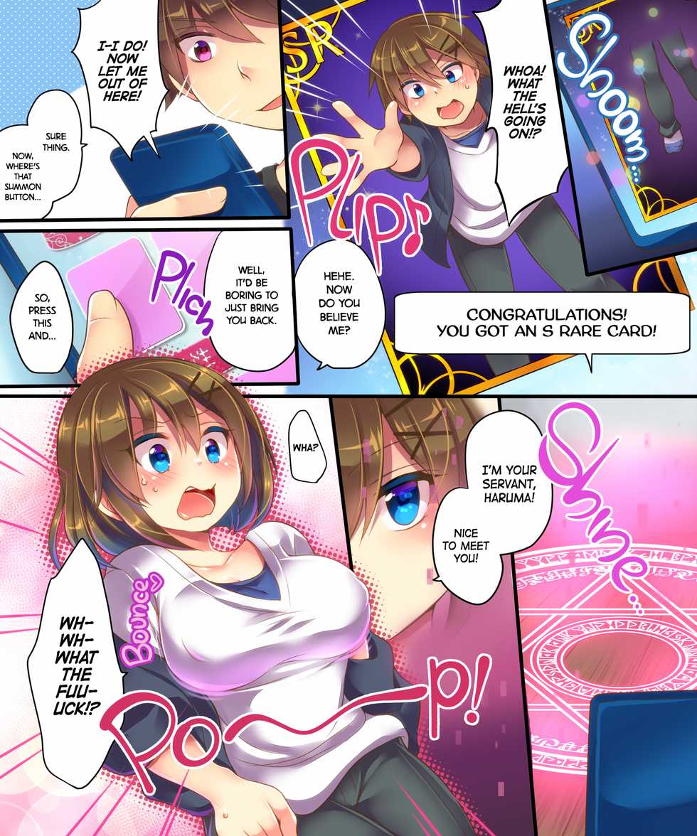 [Ue ni Aru Mikan (Reitou Mikan, Amulai)] Mahou no Appli de Shinyuu o TS Servant ni Shite mita Kekka www | What Happens When You Gender Bend Close Friends With A Magic App lol [English] {2d-market.com} [Decensored] [Digital] - Page 11