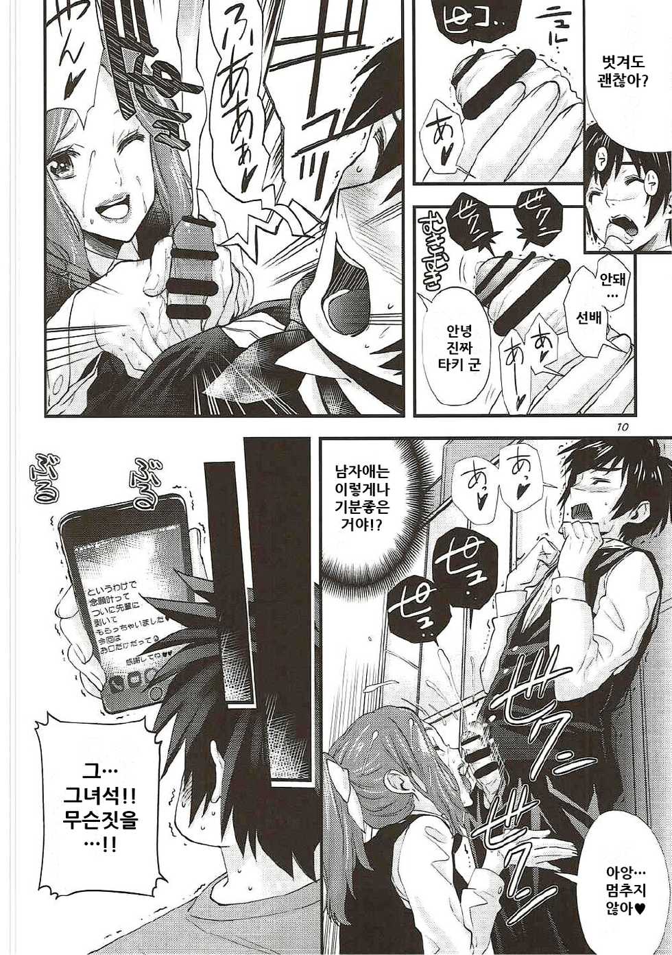 (C91) [Oh!saka Spirits (Ugeppa)] Shooting star (Kimi no Na wa.) [Korean] - Page 10