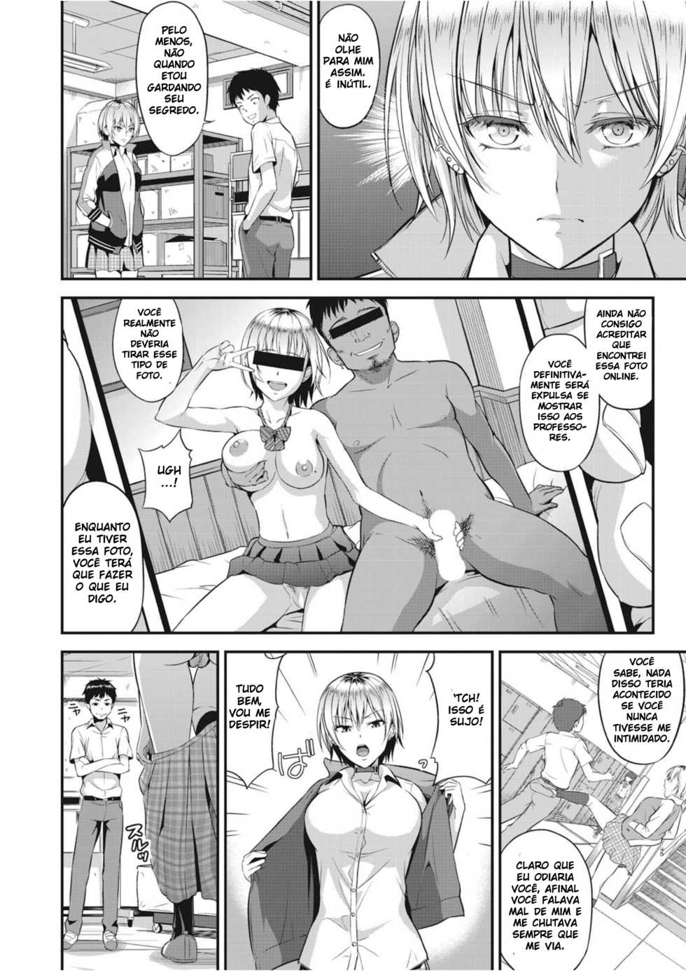 [Takano Yuki] Amanojaku (COMIC AUN 2018-12) [Portuguese-BR] [Ninjaboy] [Digital] - Page 4