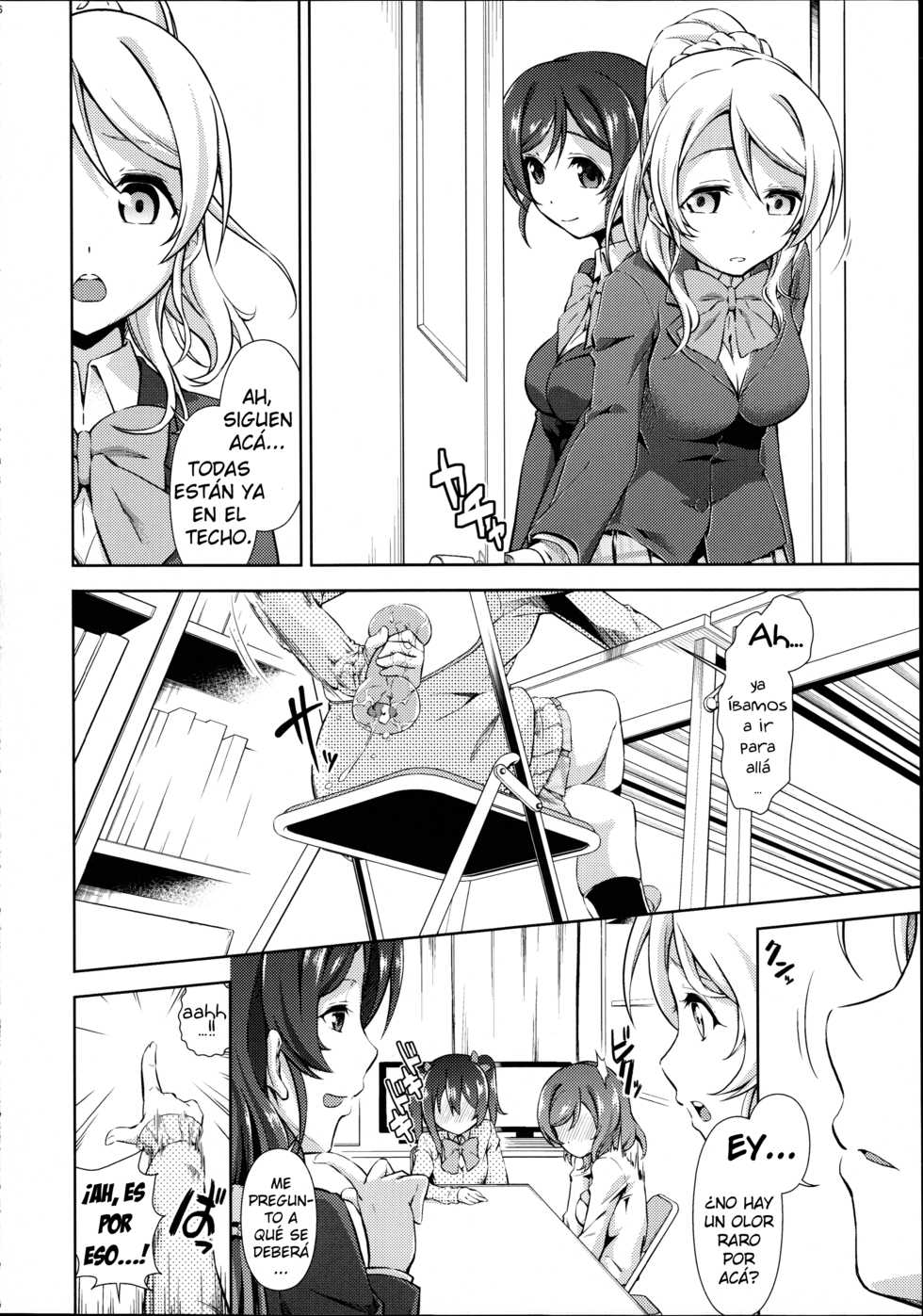 [Doku Tonkotsu Niku Dorei (Tanohito)] Love Linve! 3 - Nikochin Chu→Doku (Love Live!) [Spanish] [Digital] - Page 6