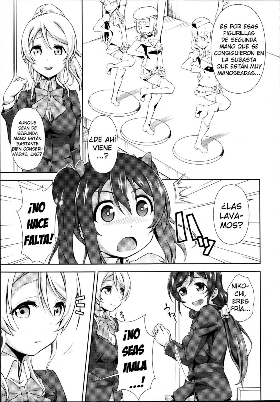[Doku Tonkotsu Niku Dorei (Tanohito)] Love Linve! 3 - Nikochin Chu→Doku (Love Live!) [Spanish] [Digital] - Page 7