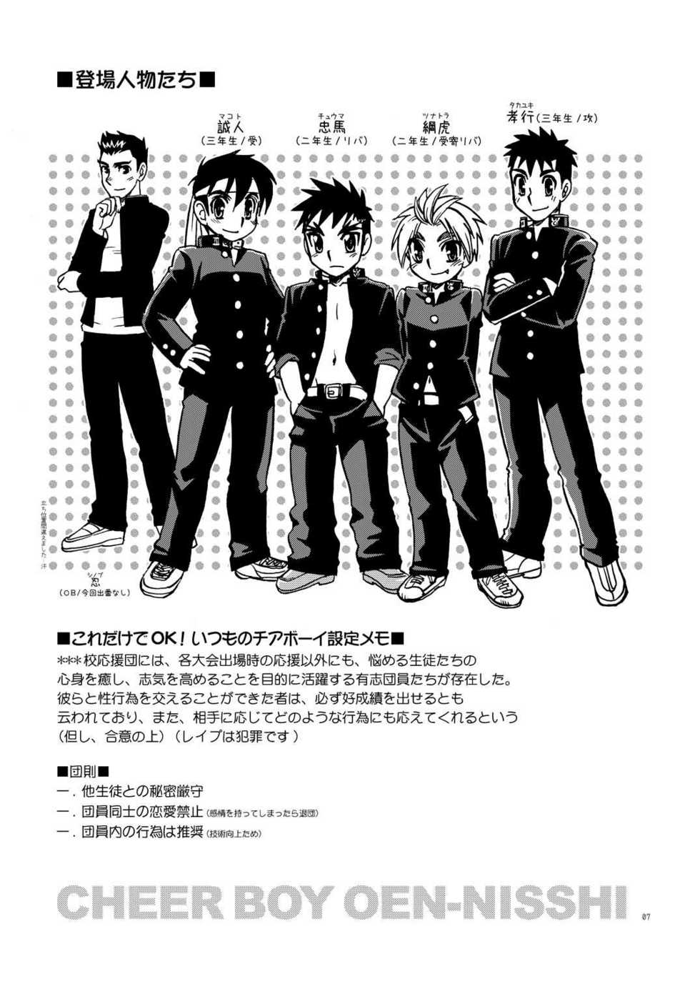 Tachibana Momoya - Cheer Boy Ouen Nisshi - Page 6