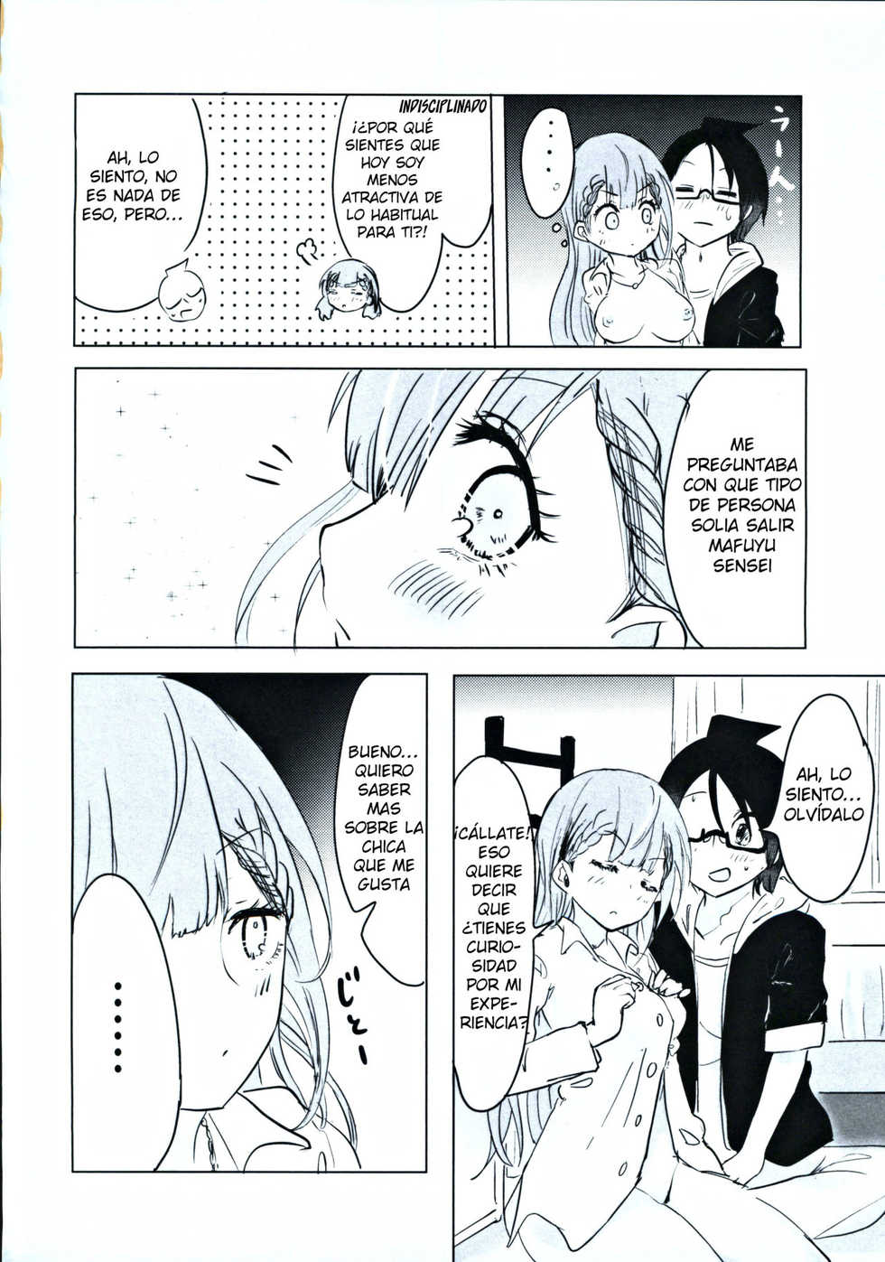 (C97) [Hasseiken (Tosi)] Mafuyu Sensei no Kyouiku Ni (Bokutachi wa Benkyou ga Dekinai) [Spanish] [Balt Traducciones] [Incomplete] - Page 3