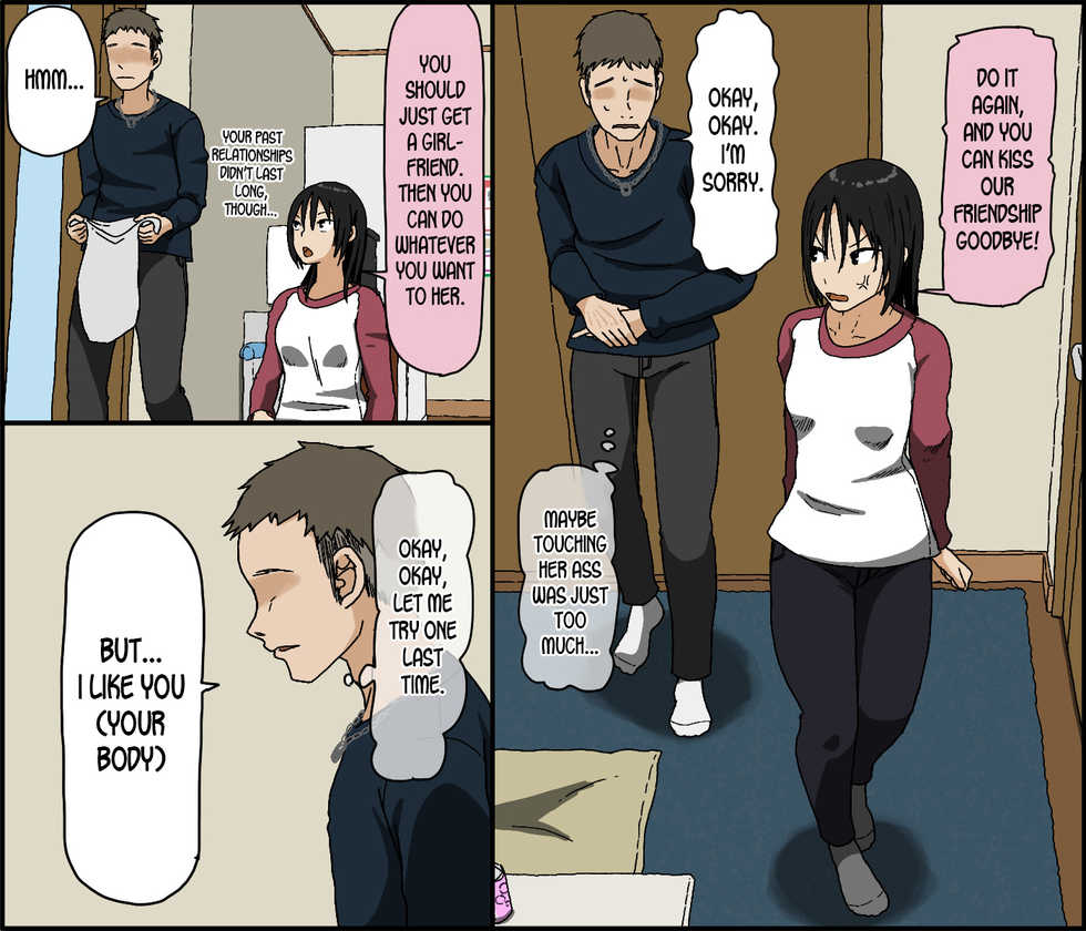 [Iris art (Toda Hisaya)] Kareshi Mochi no Kurokami Irojiro Binyuu Joshidaisei ga Cunni dake Mikeiken de Kare no Tomodachi ni Naisho de Hatsu Cunni Sarete Amari nimo Kimochiyo Sugite Sonomama Nagasare Sex Shita [English] [desudesu] - Page 7