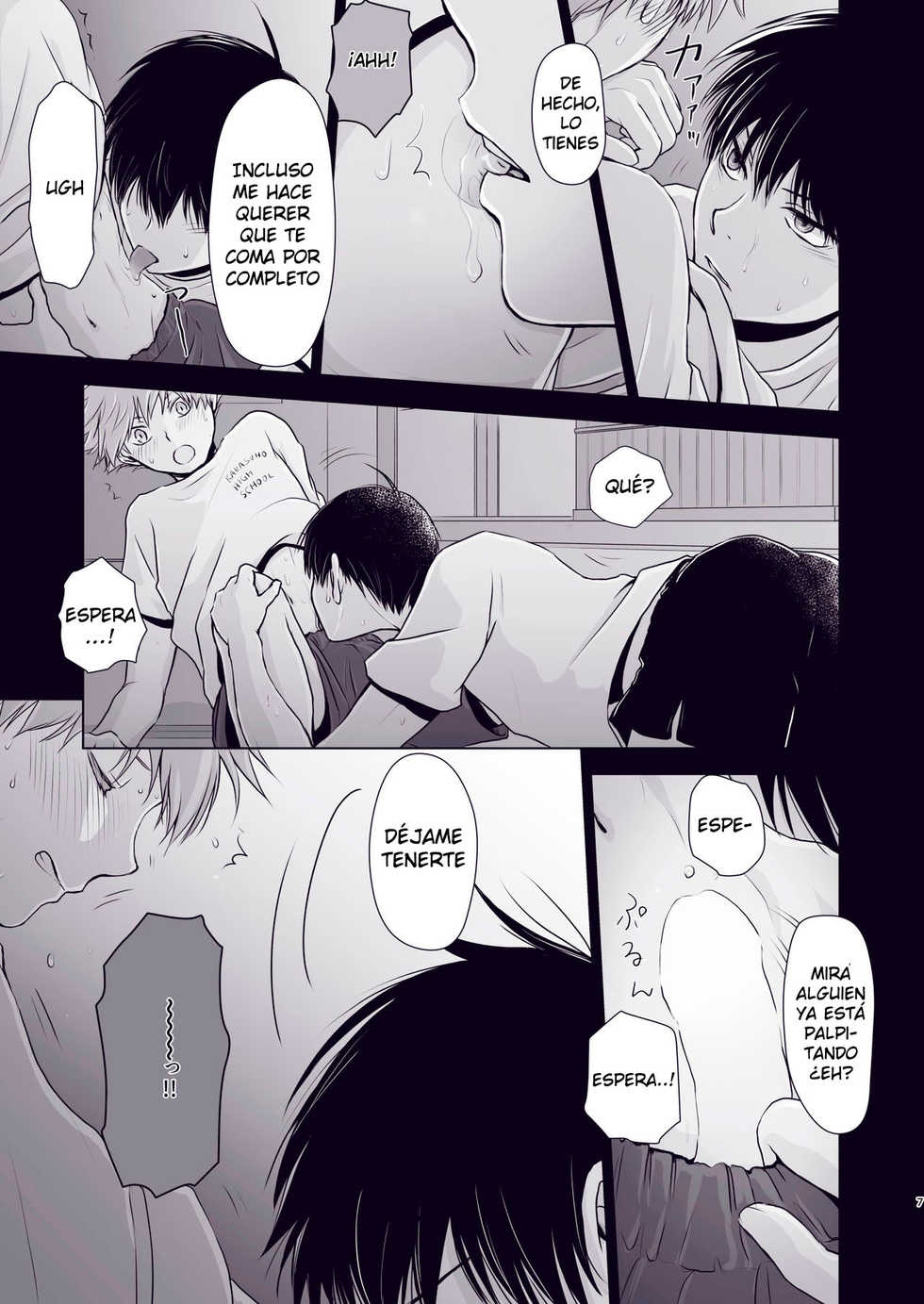 [Una Hiyodou (Una)] Wanna eat you up (Haikyuu!!) [Spanish] - Page 6