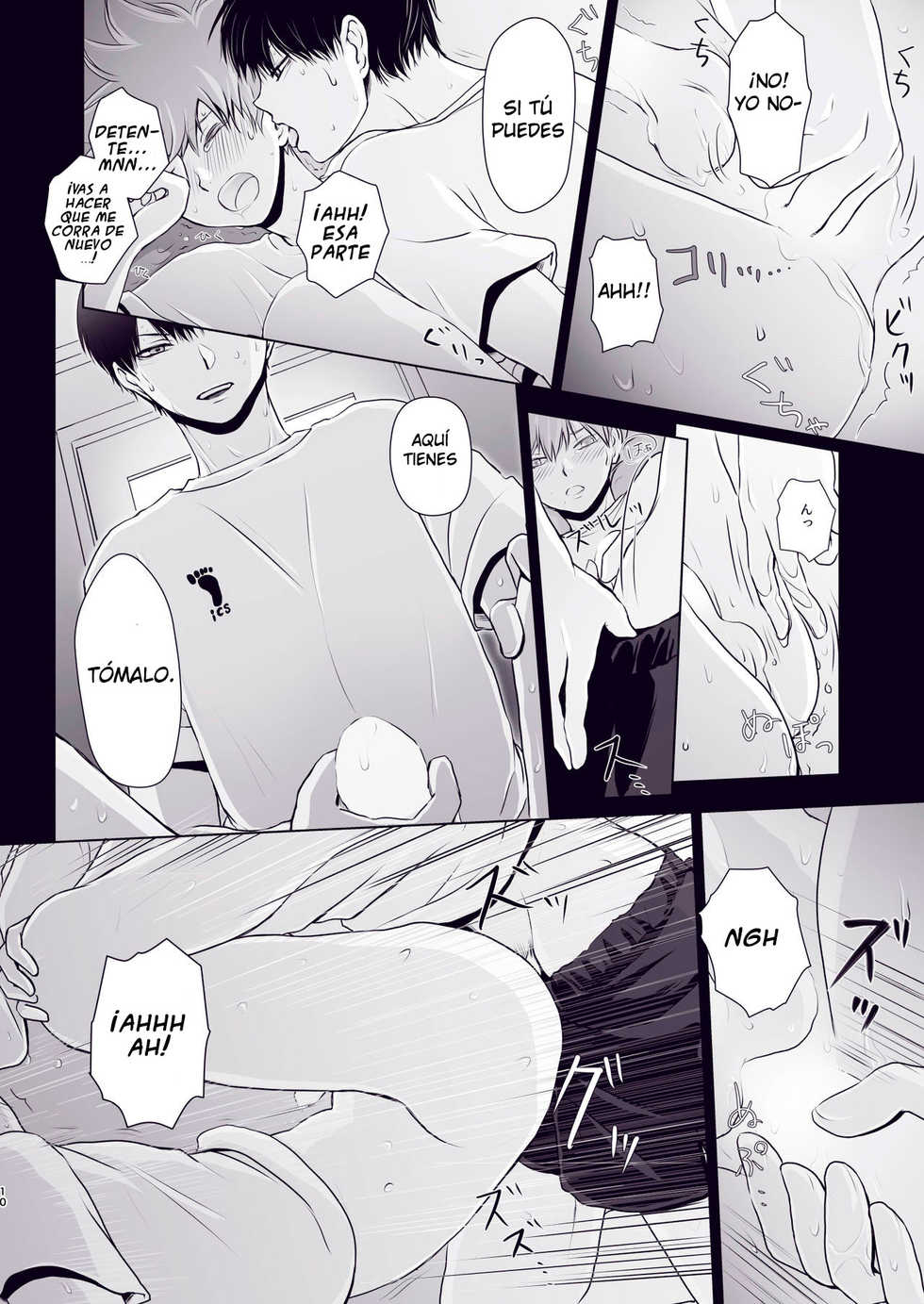 [Una Hiyodou (Una)] Wanna eat you up (Haikyuu!!) [Spanish] - Page 9