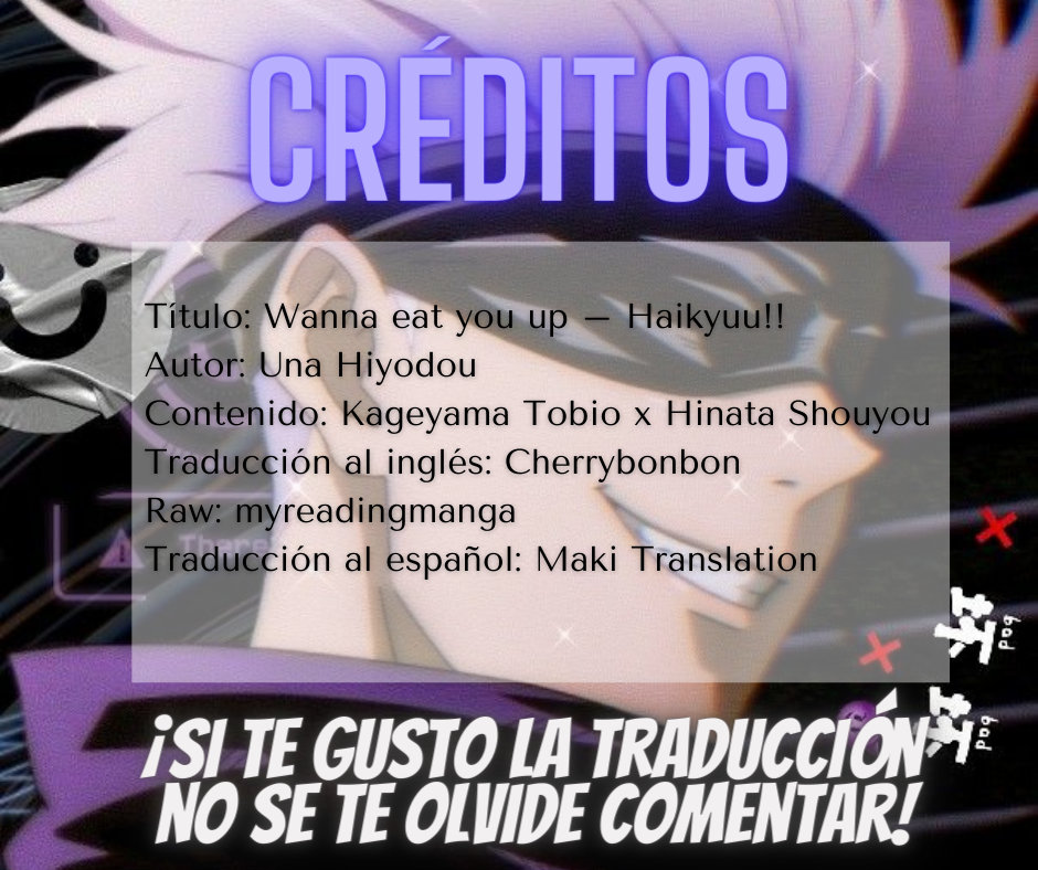 [Una Hiyodou (Una)] Wanna eat you up (Haikyuu!!) [Spanish] - Page 15