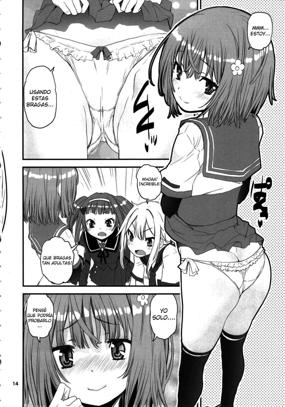 (C93) [KATAMARI-YA (Shinama)] Keisotsu Les Osesse no Machi (Puella Magi Madoka Magica Side Story: Magia Record) [Spanish] - Page 14