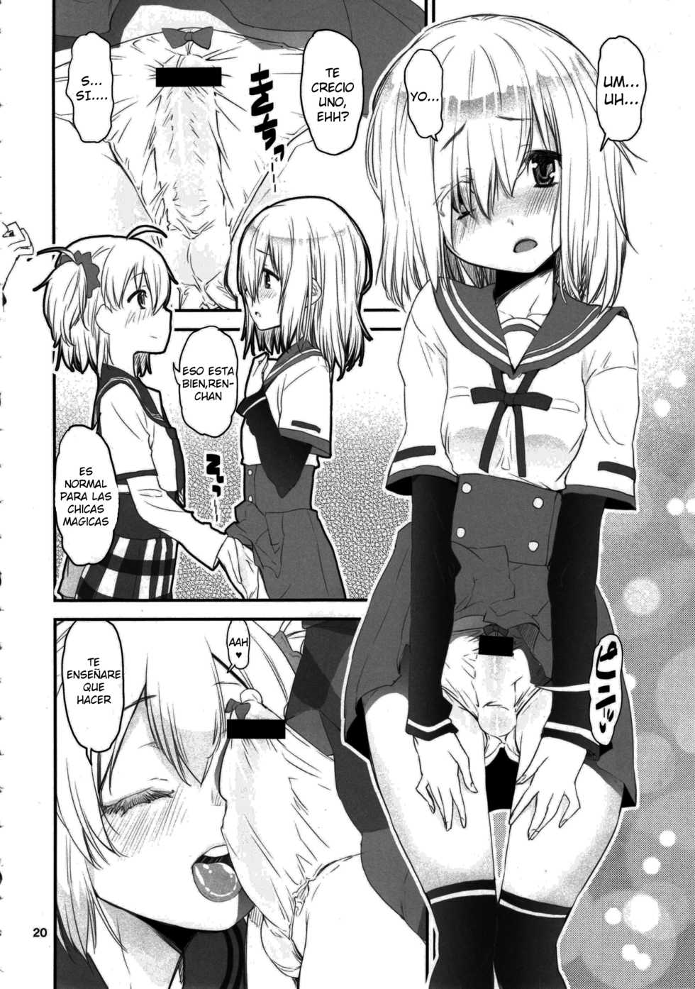 (C93) [KATAMARI-YA (Shinama)] Keisotsu Les Osesse no Machi (Puella Magi Madoka Magica Side Story: Magia Record) [Spanish] - Page 20