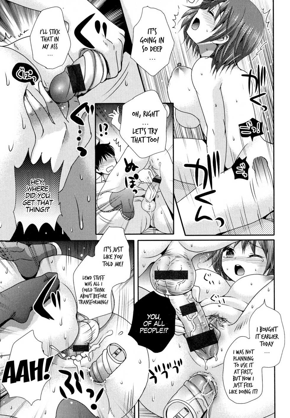 [Hayashida Toranosuke] Nyotaika Yuutousei | Sex Change of an Exemplary Student (Nyotaika Dynamites! 2) [English] [gender.tf] - Page 15