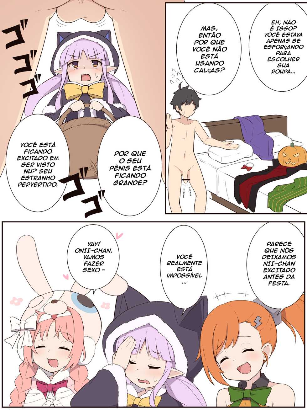 [Fizz] Little Sex Halloween Night no Ohanashi (Princess Connect! Re:Dive) [Portuguese-BR] - Page 2